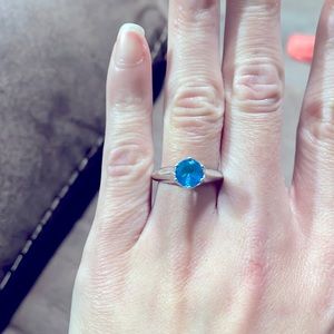 Aquamarine Ring